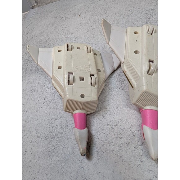 1995 Bandai Mighty Morphin Power Rangers Pink Crane Ninjazord – Lot of 3 – Parts - Picture 6 of 7
